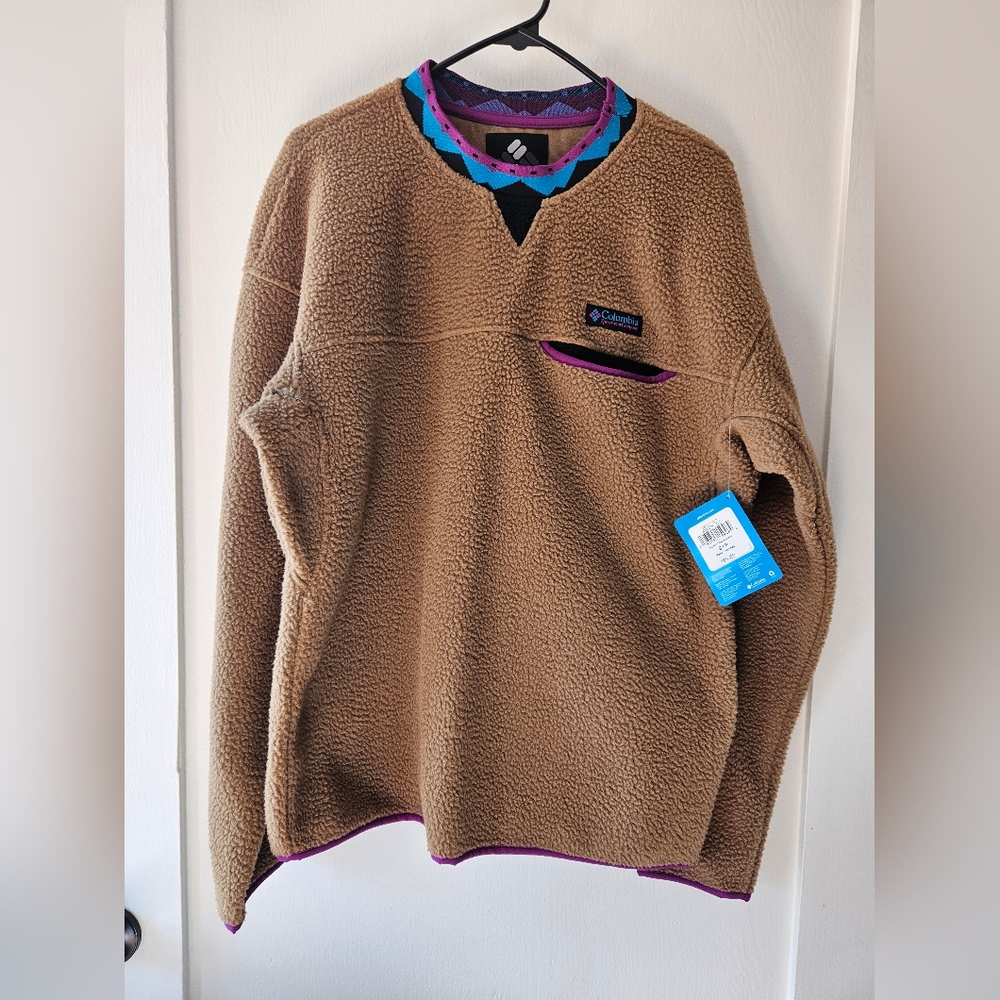 Columbia Sportswear brown pullover